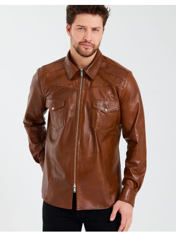 Ron Tomson Lederjacke in BROWN