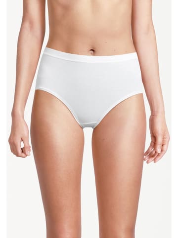 Conta Maxi Slip Feinripp in Weiß
