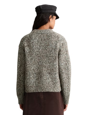 Marc O'Polo DENIM Zip-Cardigan relaxed in Medium Beige