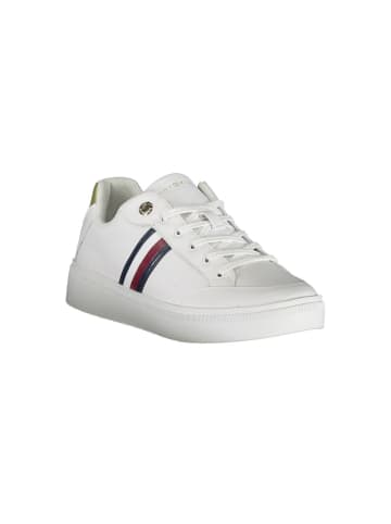 Tommy Hilfiger Weiße Polyurethan-Sneaker
