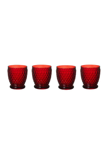 Villeroy & Boch 4er Set Becher Boston Coloured 330 ml in Rot