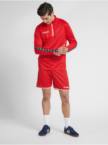Hummel Halbreißverschluss Jacke Hmlauthentic Herren in TRUE RED