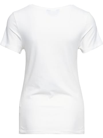Queen Kerosin Shirt "Print T-Shirt Queens Bay" in Weiß