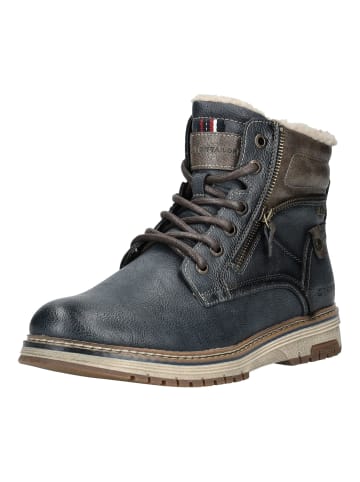 Tom Tailor Stiefelette in Navy