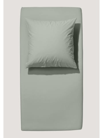 Hessnatur Hessnatur Jersey Spannbettlaken aus reiner Bio-Baumwolle in aloe