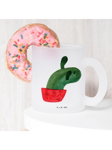 Mr. & Mrs. Panda Trinkglas Kaktus Mama ohne Spruch in Transparent