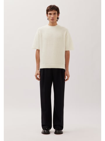 Studio Seidensticker Strick T-Shirt Oversized in Ecru