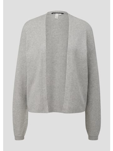 QS Strickjacke in 9400_grau