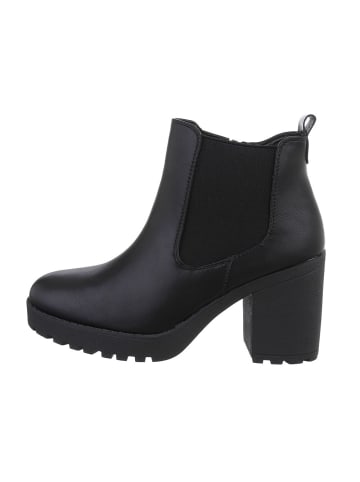 Ital-Design Stiefelette in Schwarz