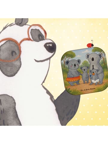 Mr. & Mrs. Panda Tischuntersetzer Koala Familie Design ohne Spruch in Weiß
