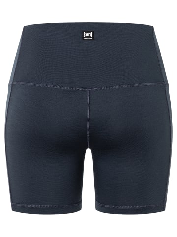super.natural Merino Shorts LIQUID FLOW in blau