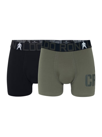 CR7 Boxer Boy's Trunk Bamboo in mehrfarbig2