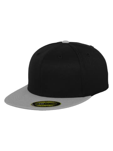  Flexfit  Flexfit Unisex Premium 210 Fitted 2-Tone in blk/gry