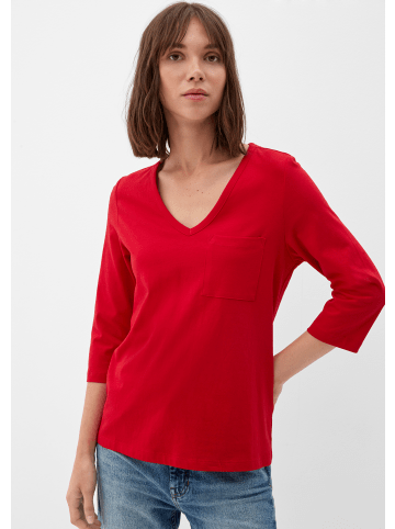 s.Oliver T-Shirt 3/4 Arm in Rot