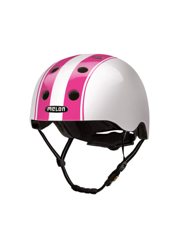 Melon® Helm Double Pink White in bunt