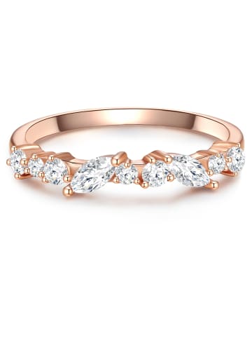Glanzstücke München Ring Sterling Silber Zirkonia in roségold