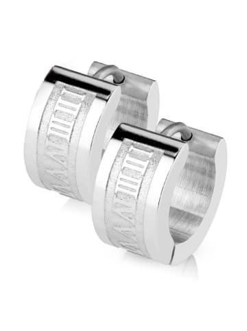 Bungsa Ohrstecker in Silber