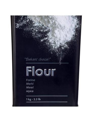 5five Simply Smart Mehl-Dose in schwarz