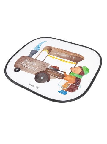 Mr. & Mrs. Panda auto hitzeschutz Igel Maronen ohne Spruch in Weiß