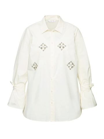 MIAMODA Hemdbluse in schneeweiß