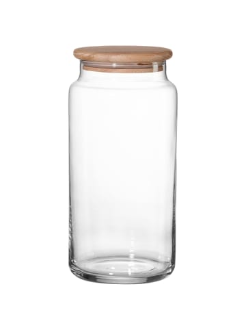 6er Set Vorratsgläser Varu in Transparent 1,2 l