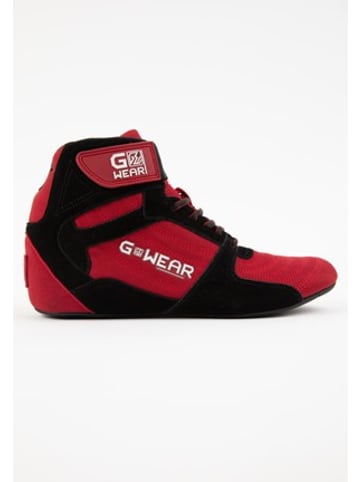 Gorilla Gwear Pro High Tops - Rot/Schwarz