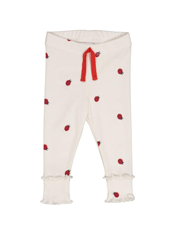 müsli Babyleggings in cream/red/blue