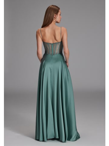 HEY KYLA Abendkleid in smaragd - 0001