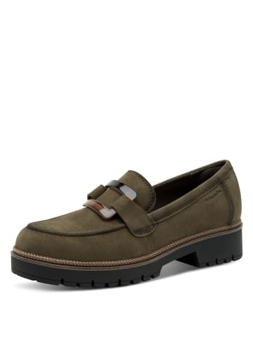 Tamaris Klassische Slipper in Grün