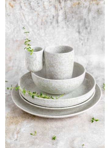 gipfelstück Schüssel-Set, Steinzeug Alpenwiese in Creme