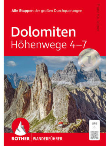 Bergverlag Rother Buch - Dolomiten Höhenwege 4-7