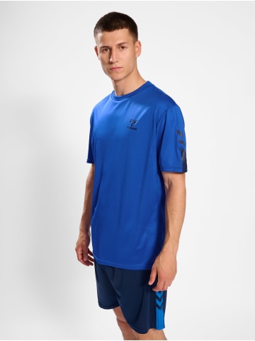 Hummel Hummel T-Shirt Hmlactive Multisport Herren Atmungsaktiv Schnelltrocknend in PRINCESS BLUE