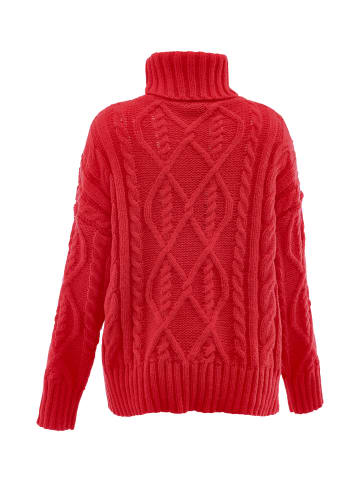 myMo Damen Rollkragenpullover in KORALLE
