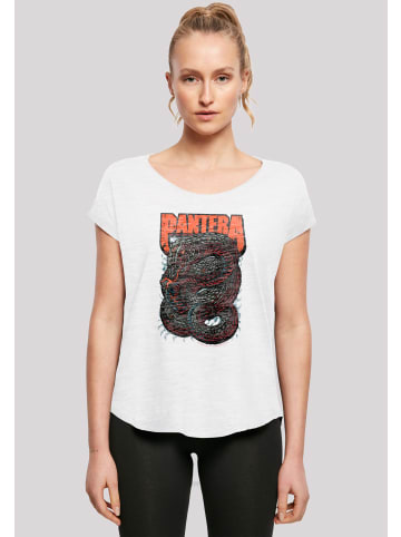 F4NT4STIC T-Shirt Pantera Venomous Snake in weiß