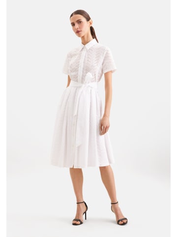 Seidensticker Kleid Slim in Weiß