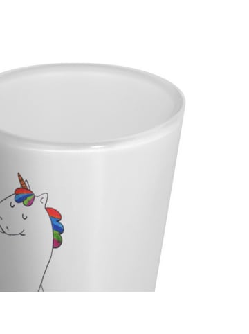 Mr. & Mrs. Panda Schnapsglas Einhorn Stolzieren ohne Spruch in Transparent