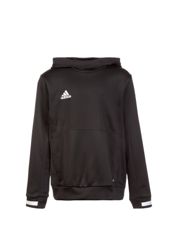 adidas Performance Trainingskapuzenpullover Team 19 in schwarz / weiß