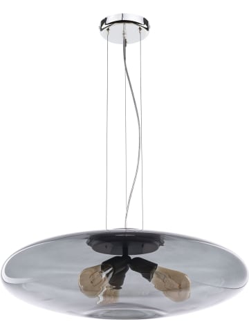 Licht-Erlebnisse Pendelleuchte (B)60 x (L)60 x (T)105 cm in Chrom GraphitChrom Graphit