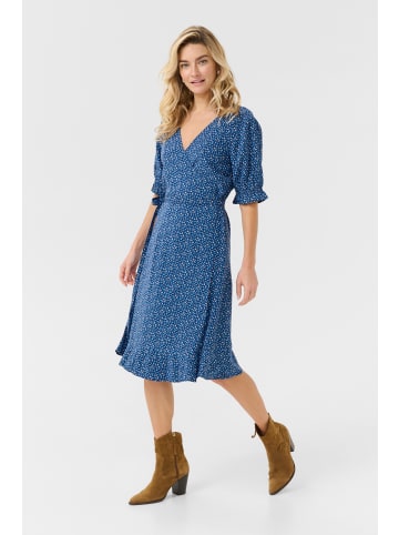 Cream Kleid CRTiah Feminine in Animal skin blue