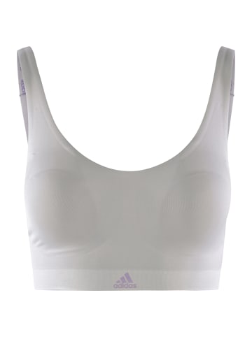 adidas Bustier NAKED 2PLY BRA in anthrazit-mel.