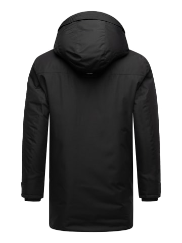 STONE HARBOUR Wintermantel Netaan XX in Black