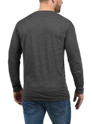 !SOLID Langarmshirt in grau