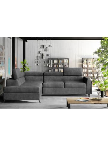 MF Design Katara Recamiere Links in Anthrazit -  (L) 265 x (B) 265 x (H) 92 cm