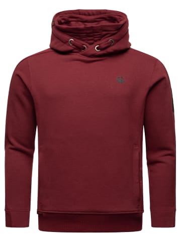 STONE HARBOUR Hoodie Emilio Eduardo in Bordeaux