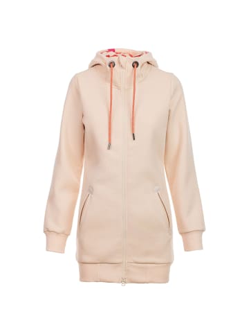 Salzhaut Sweatjacke Krauğ in Beige