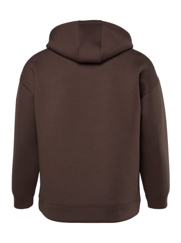 STHUGE Sweatjacke in dunkelbraun