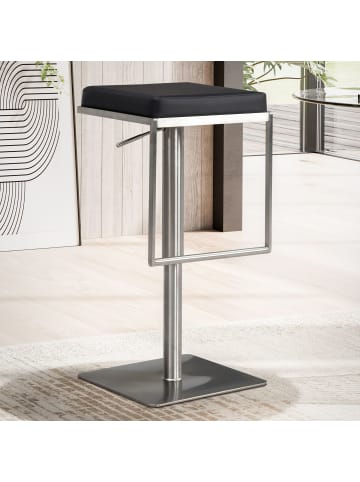 FineBuy Barstuhl "FB101974" in Schwarz /