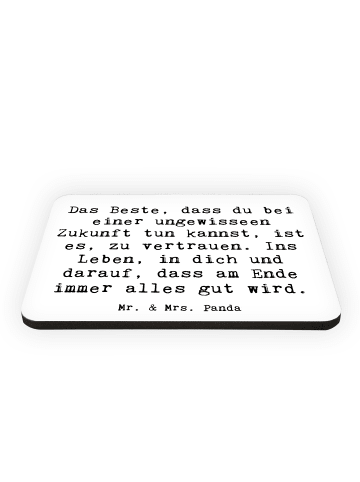 Mr. & Mrs. Panda Whiteboardmagnet Spruch Neuen Technologien bege... in Weiß