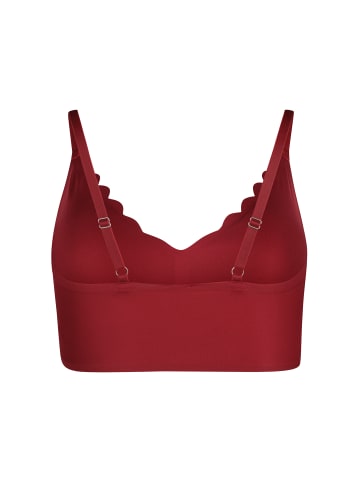 Skiny Bustier in bordeaux - 0021