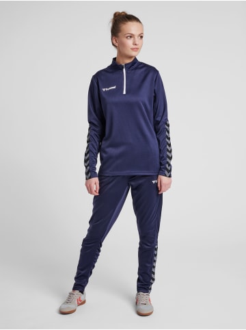 Hummel Halbreißverschluss Jacke Hmlauthentic Damen in MARINE